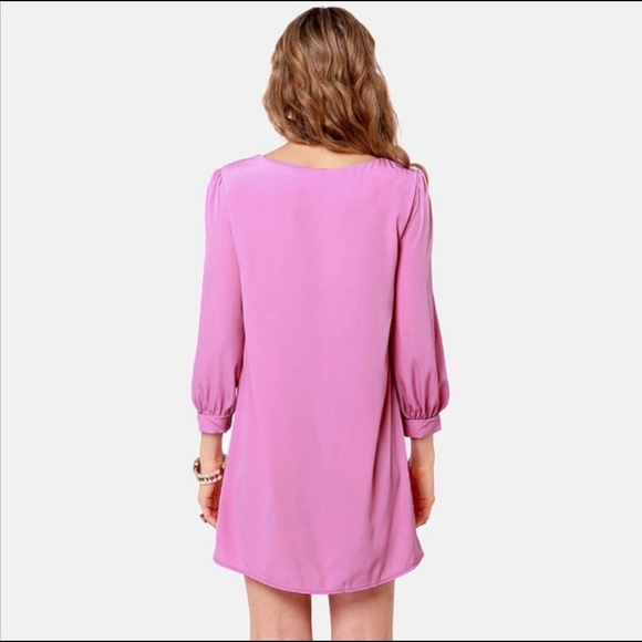 EUC Sorbet-by Doll Lulu’s Shift Dress in Lilac - Picture 4 of 14